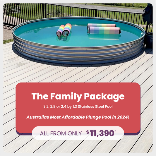 The Outback Eco Family Plunge Pool Package