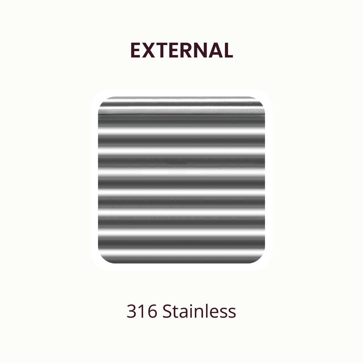 Outback Classic - 3.2 by 1.30 (Stainless / Whitehaven / Right Step)