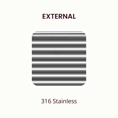 Outback Classic - 3.2 by 1.30 (Stainless / Whitehaven / Right Step)