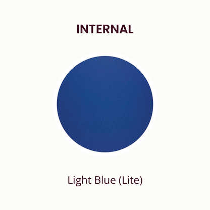 Outback Lite - 3.2 by 1.37 (Stainless Steel / Dark Blue)